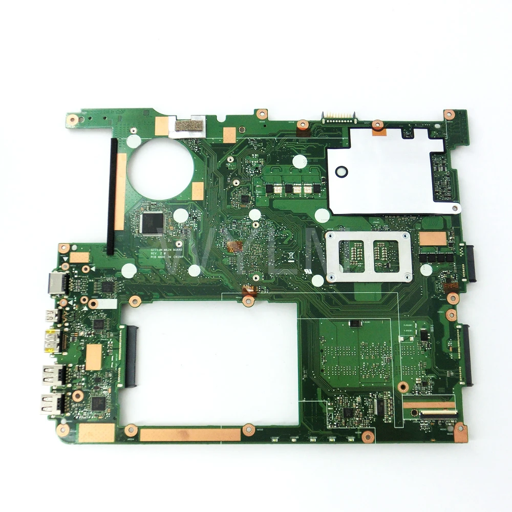 G771JM HM86 с i7 4710 CPU GTX860M 4 Гб N15P GX A2 материнская плата REV 2 0 для ASUS G771 ноутбука EDP 100%