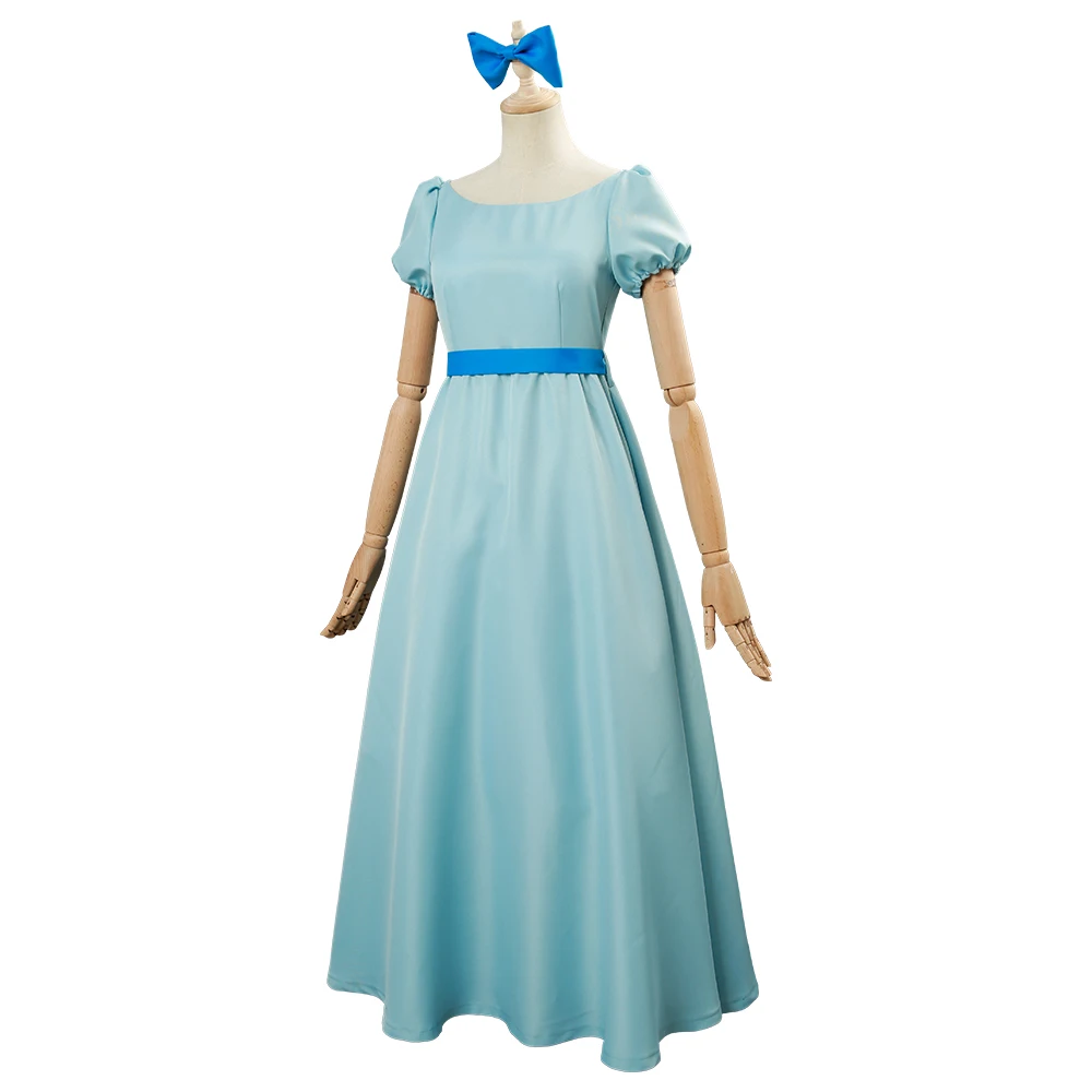 Movie Peter Pan Wendy Cosplay Costume Dress Women Girls Halloween Carnival Costumes Custom Made