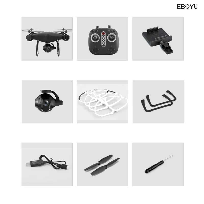 EBOYU LH-X25GWF двойной gps FPV 2,4G 4CH RC Квадрокоптер Дрон с Follow me 720P HD камера Wifi Безголовый режим RC Дрон RTF