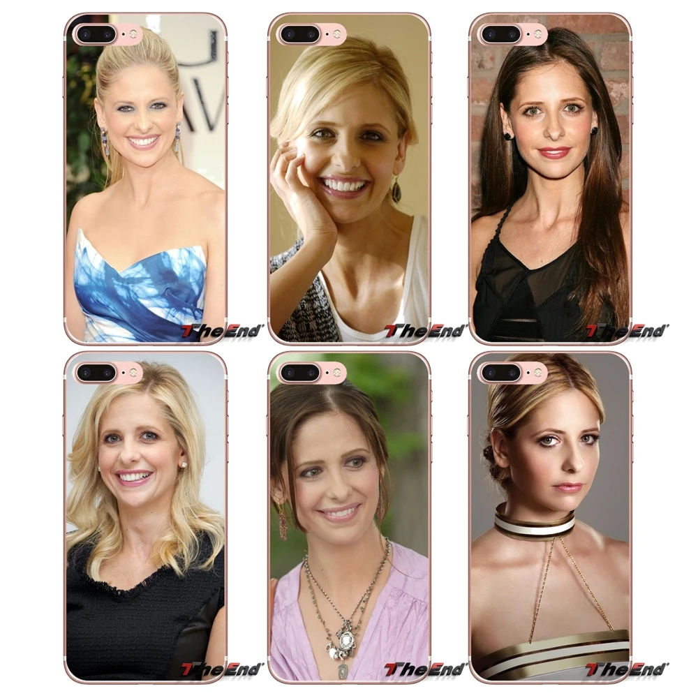 Чехол для Телефона iPhone X 4 4S 5 5S 5C SE 6 6S 7 8 Plus Samsung Galaxy J1 J3 J5 J7 A3 A5 2016 2017 Sarah Michelle