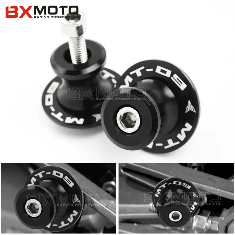 BXMOTO 6 мм CNC мотоцикл для YAMAHA MT09 MT 09 FJ FZ катушки с подставкой винты защита