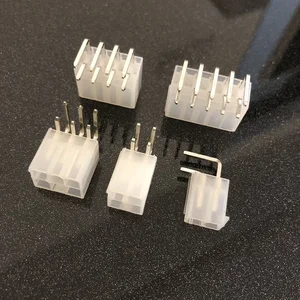 10 шт. 5557 4,2 мм Прямоугольный 1-12p штырьковый разъем для ПК компьютера ATX графическая карта GPU PCI-E PCIe автомобильный разъем питания