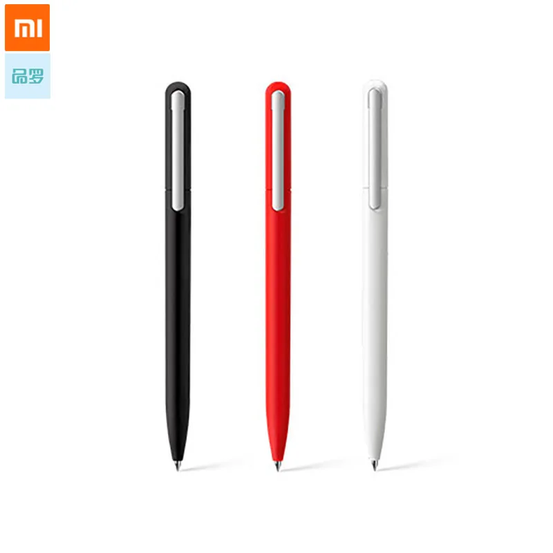 Оригинальная гелевая ручка Xiaomi Pinluo 9 5 мм 0 чернила гладкие Швейцария заправка MiKuni