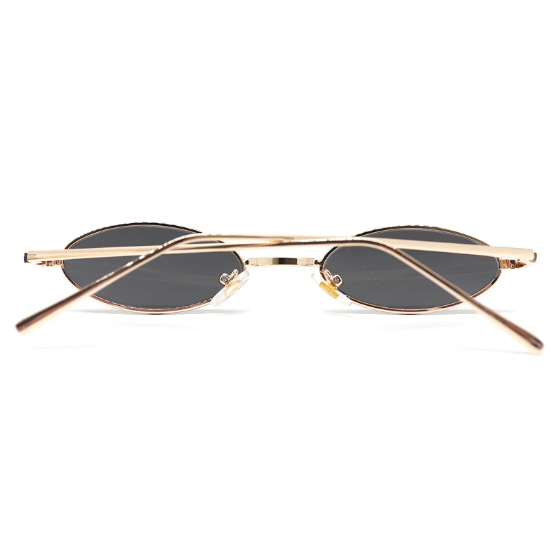 Маленькие очки овальные 90S солнцезащитные для женщин Oculos Feminino узкое лицо женские