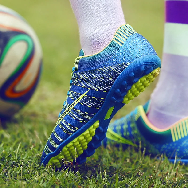 Домашние сверхтонкие дышащие Chuteira Futebol высококачественные дешевые мужские