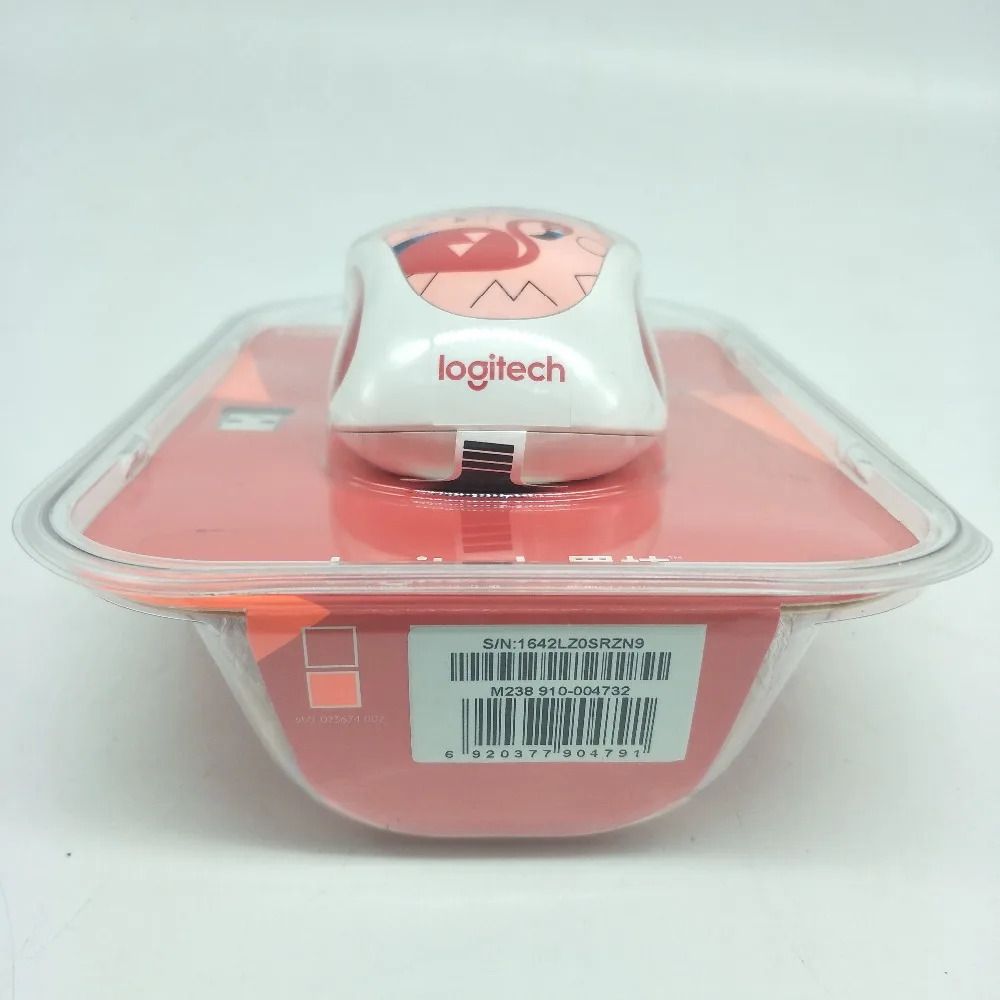 Беспроводная мышь logitech Hello Happy mouse M238 Коллекция-Francesca Fox