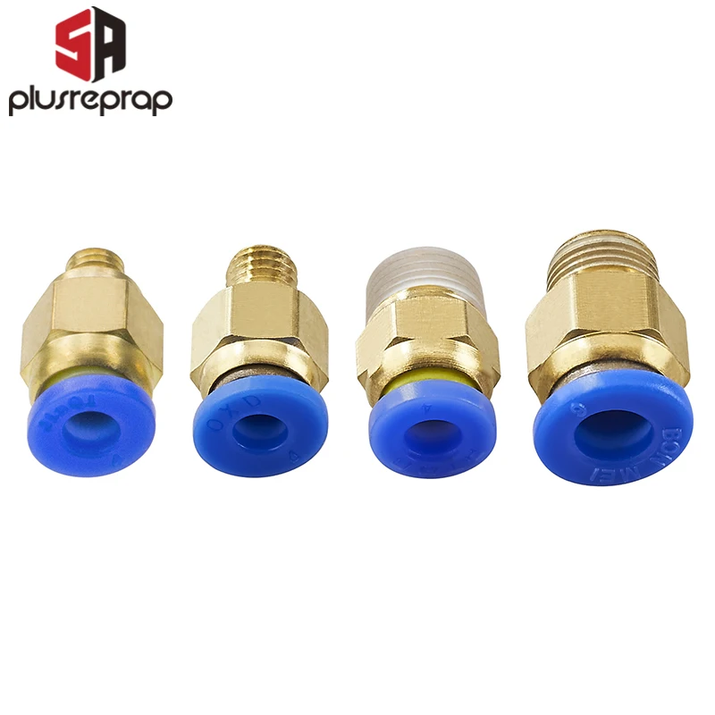 5 шт hotend j головы разьем пневматический инструмент OD 4мм 6мм / быстродействующий