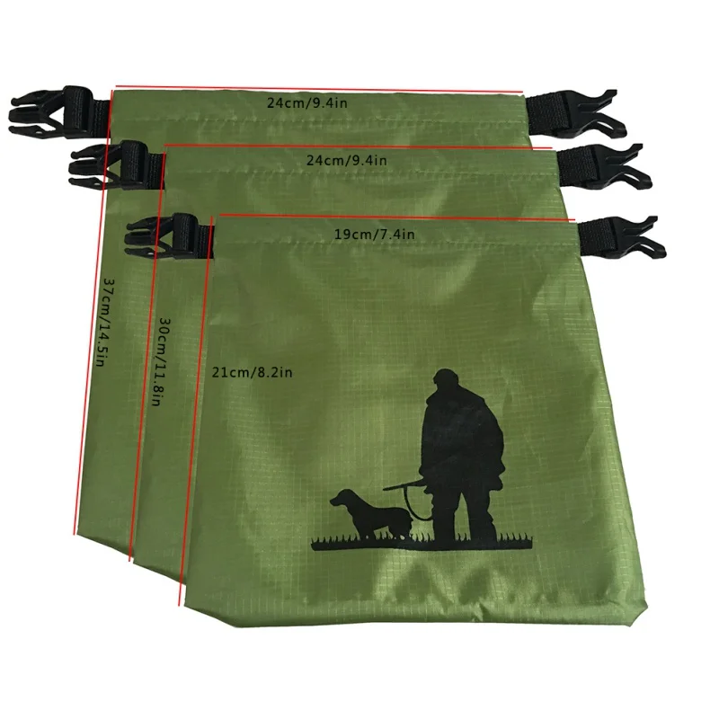 5/3pcs Alot 1.5L/2.5L/3.5/4.5L/6L Outdoor Swimming Waterproof Bag Camping Rafting Storage Dry Bag With Adjustable Strap Hook