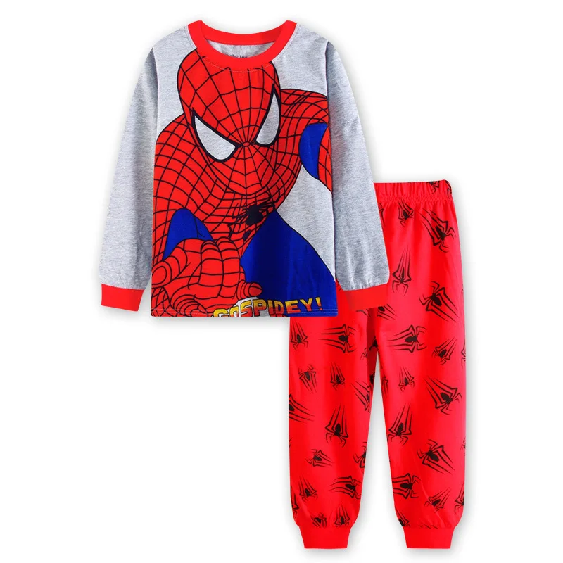 Retail! 2-7 yrs boys&ampgirls pijamas cotton children pyjamas sleepwear baby kids pajama set cartoon toddler boy clothes | Детская