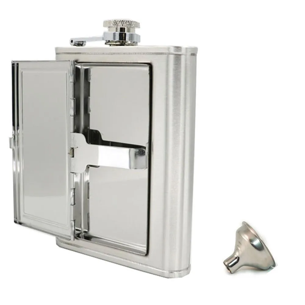 Карманный мини Флагон для ликера 5 унций бутылка из нержавеющей стали 18/8 виски