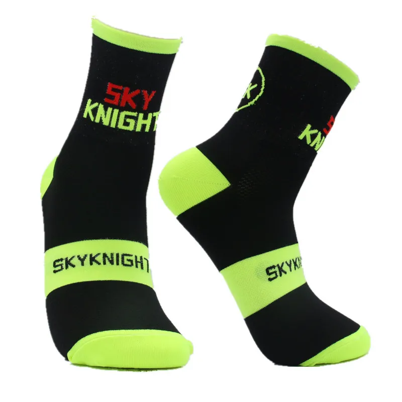 

High Quality Cycling Sport Socks Protect Feet Breathable Wicking Socks High-elastic Outdoor Wear-resistant Bicycle Socks
