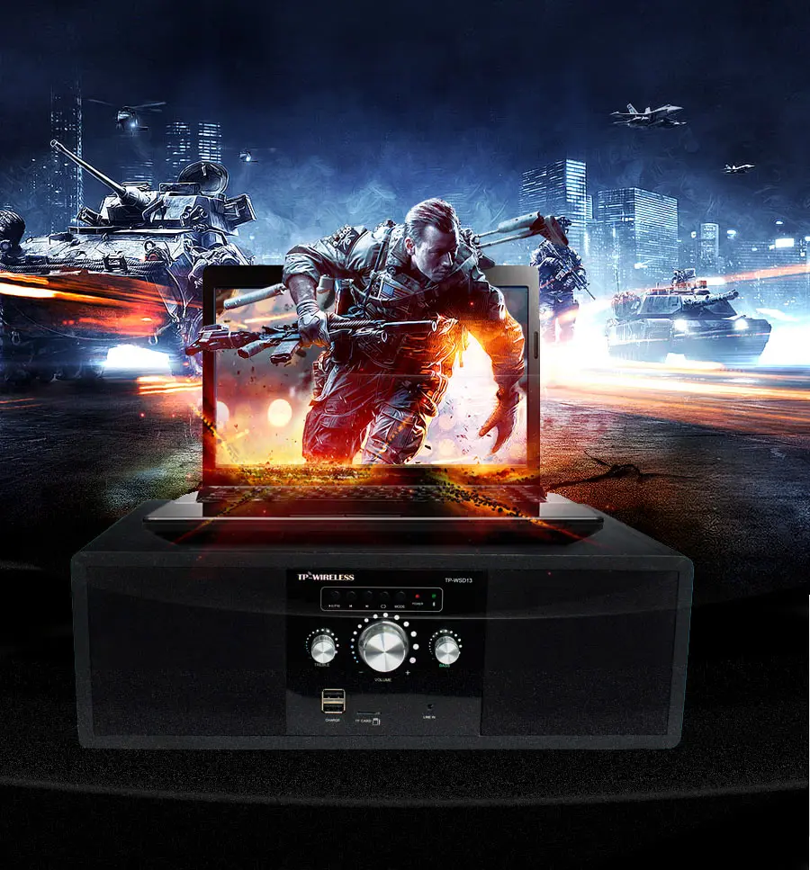 ТП-беспроводной портативный Bluetooth динамик домашний кинотеатр громкоговоритель