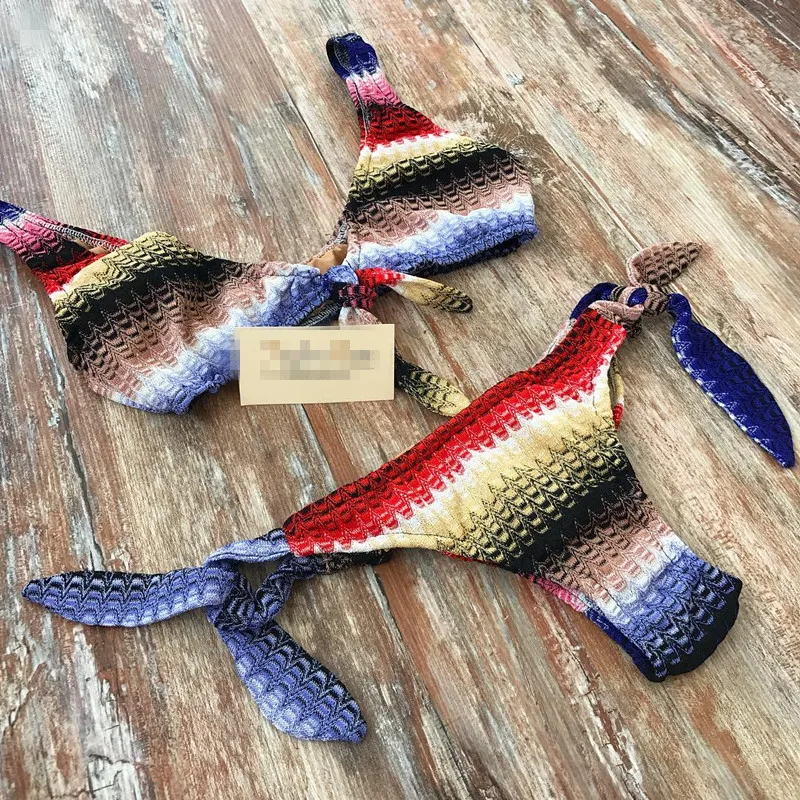 Новый печати Бикини Купальники Купальный костюм 2017 женская обувь сексуальный