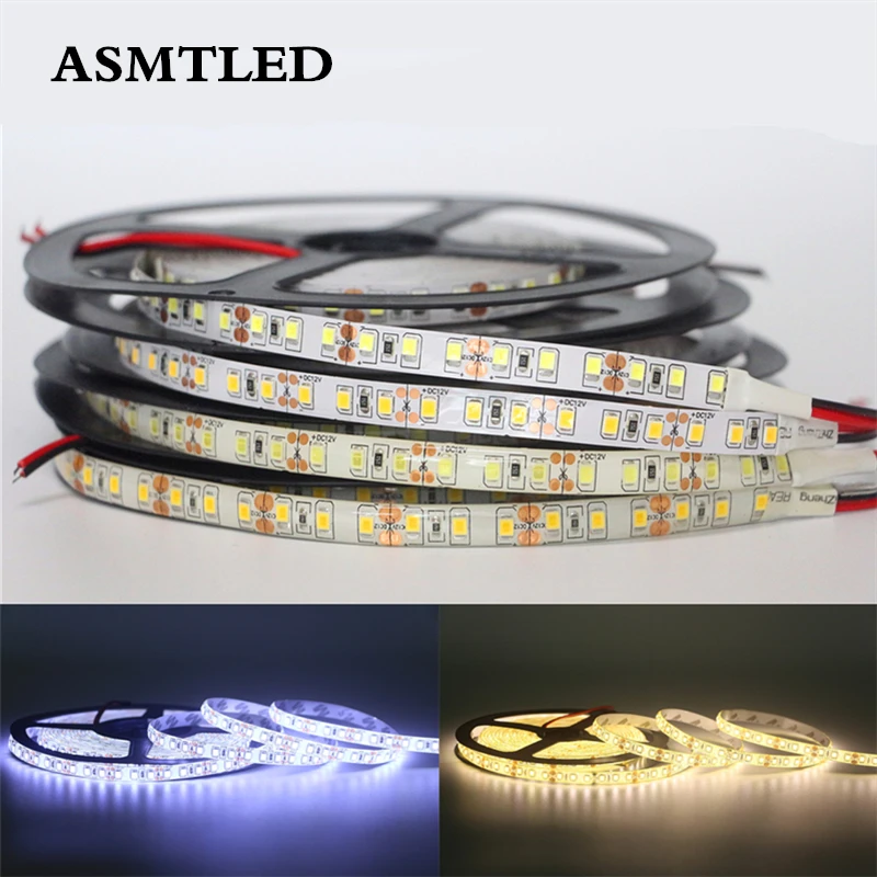 5 м SMD 2835/3528 120 светодиодов/м гибкая светодиодная лента постоянного тока 12 В 600