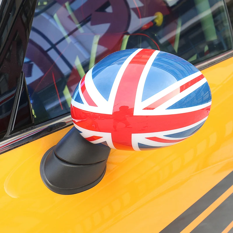 ABS автомобильное зеркало заднего вида крышка украшения Наклейка для Mini Cooper F55 Hardtop