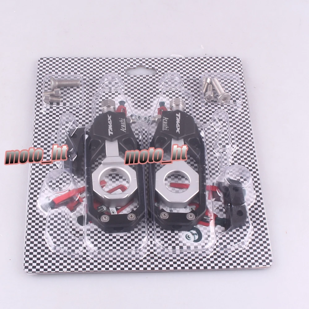 

Motorcycle Aluminum Chain Adjusters with Spool Tensioners Catena For Yamaha T-MAX 530 Tmax 530 2013 3014