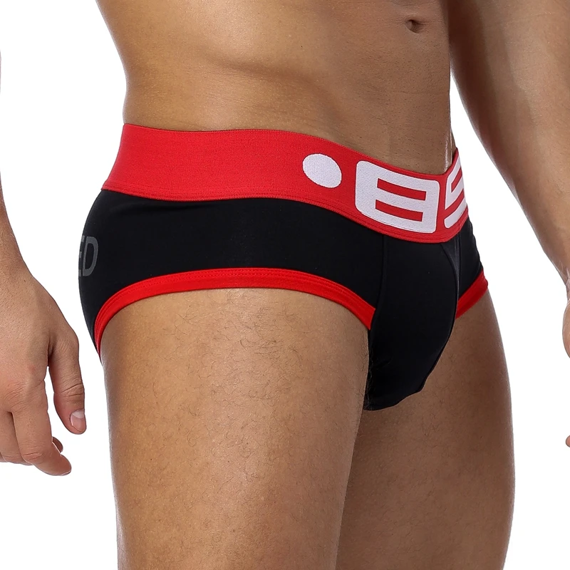 85 Брендовое Мужское нижнее белье сексуальные мужские плавки воздухопроницаемые