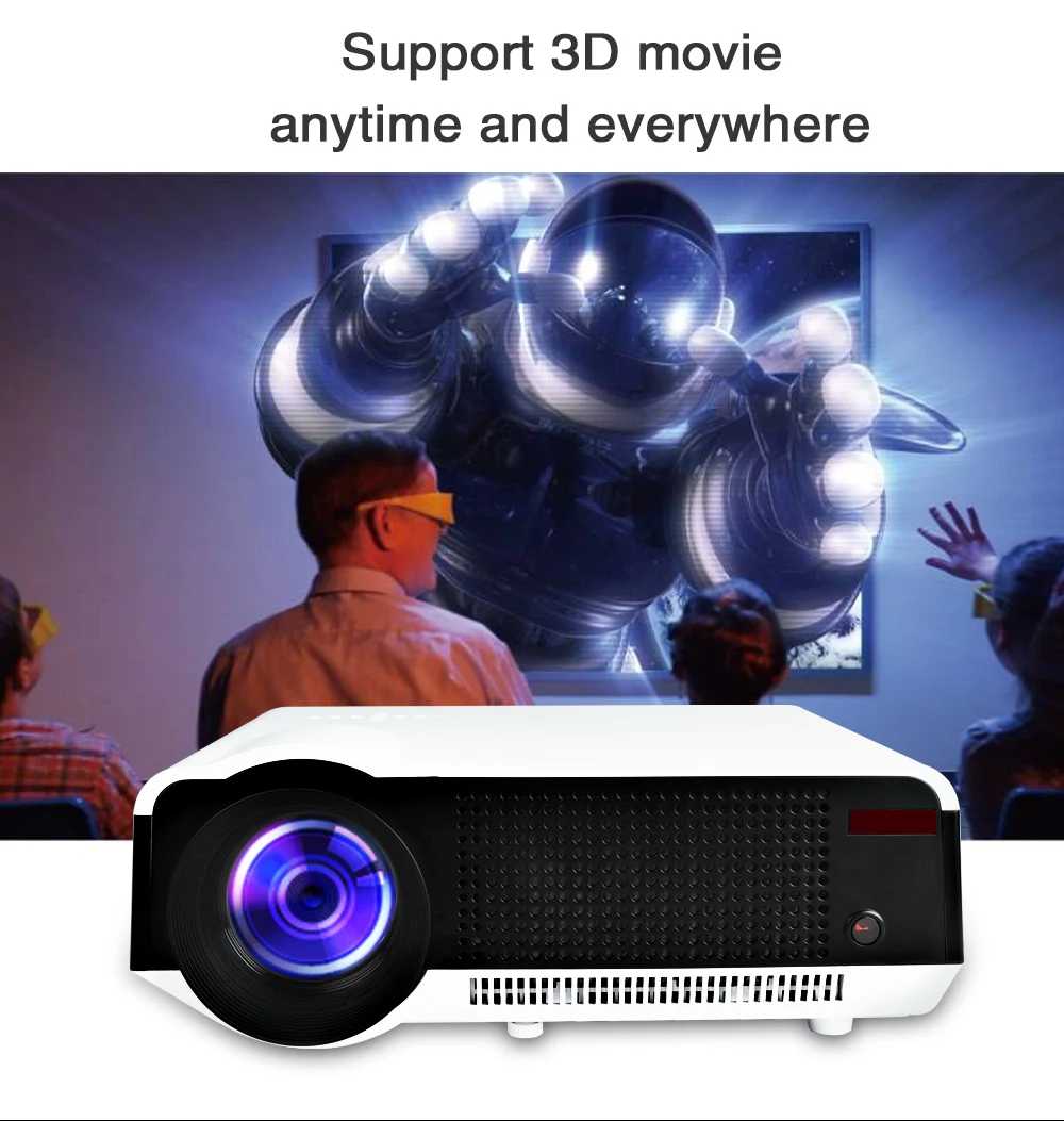 Poner Saund светодиодный 86 Вт Proyector для бизнеса на выбор Android Версия Bluetooth wifi 3D домашний кинотеатр HDMI 1080P USB светодиодный проектор