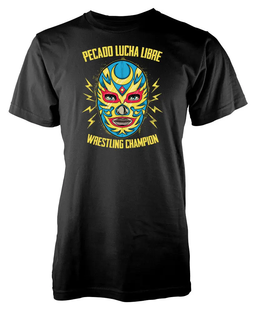 PUBG Pecado Lucha Libre Борцовский чемпион взрослая футболка с героями мультфильмов