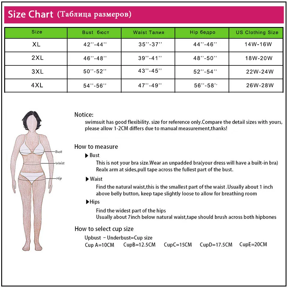 

BANDEA Plus Size Tankini Set women Swimwear Black and White Polka Dot Halter Bathing Suit Unfinished hem Mid waist Beachwear