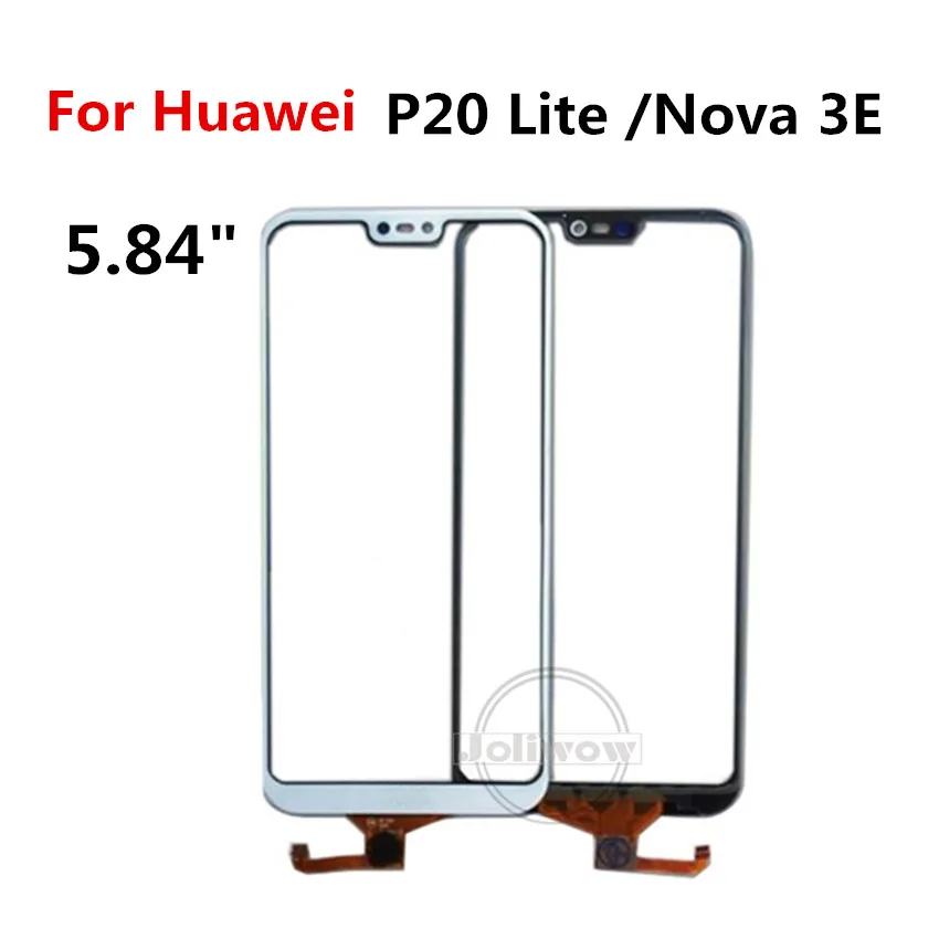 Для Huawei P20 Lite сенсорный экран стеклянная панель сенсор Nova 3E Сенсорная Передняя