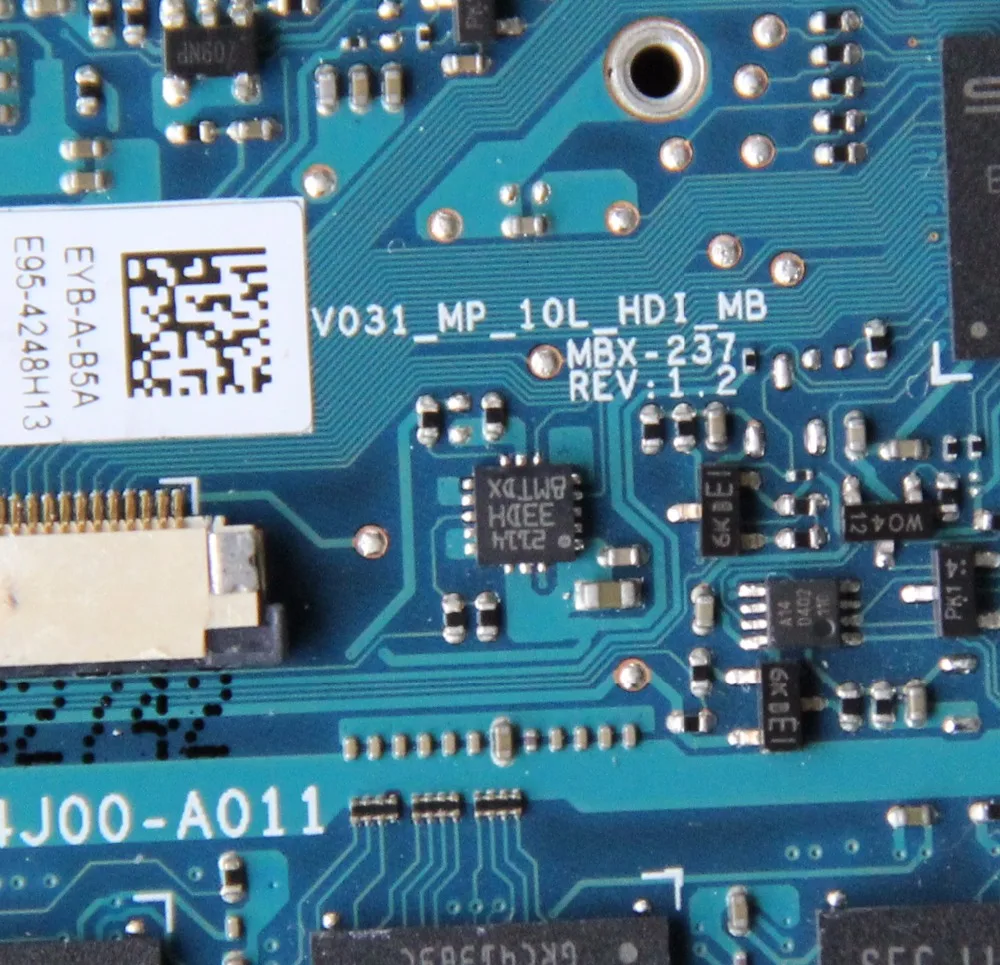 A1820729A для SONY MBX 237 материнская плата ноутбука 1P 0114J00 A011 с I5 2410M CPU и 216 0810005 GPU на борту