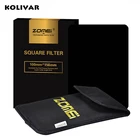 Квадратный фильтр Zomei 100x150 мм, серый фильтр нейтральной плотности ND2ND4ND8ND16 для держателя Cokin Z-Pro серии Lee Hitech 4X6