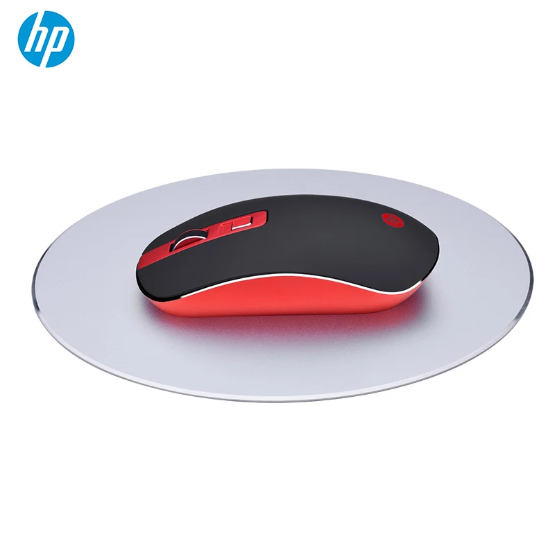 Беспроводная оптическая USB Мышь HP S4000 1600DPI 2 4 ГГц бесшумная мышь нано приемник для