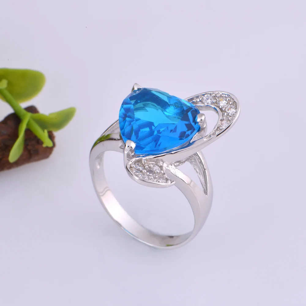 Женское кольцо с серебряным покрытием | Украшения и аксессуары