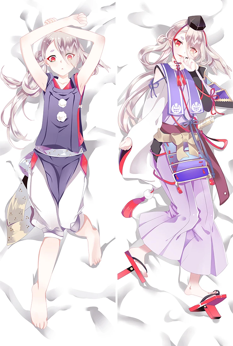 Аниме Touken Ranbu Online Mikazuki Munechika Kousetsusamonji Akashi Kuniyuki Подушка Dakimakura cover обнимающая