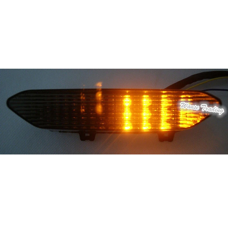 Waase для Yamaha YZF R1 2002 2003 задний светильник стоп поворотники Встроенный светодиодный светильник