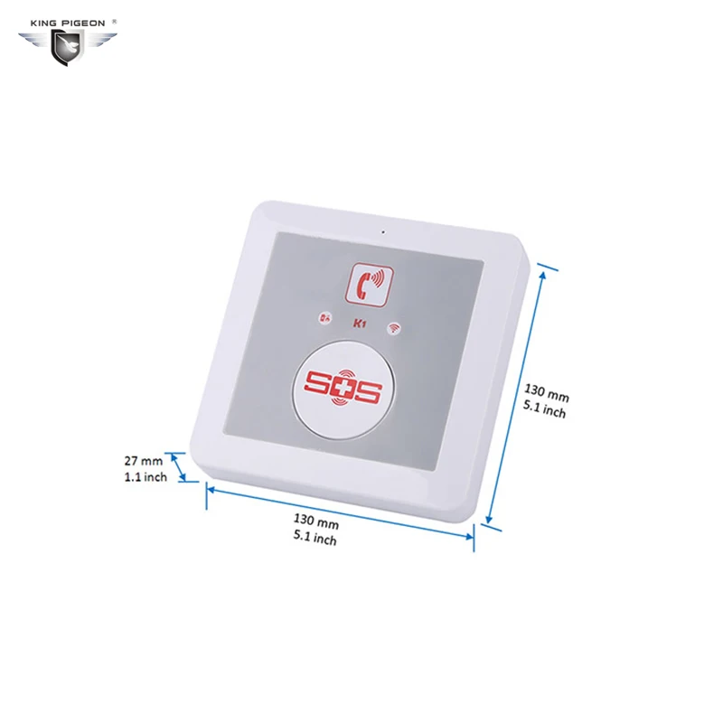 SOS аварийная Беспроводной gsm набиратель номера Android APP уход за пожилыми людьми