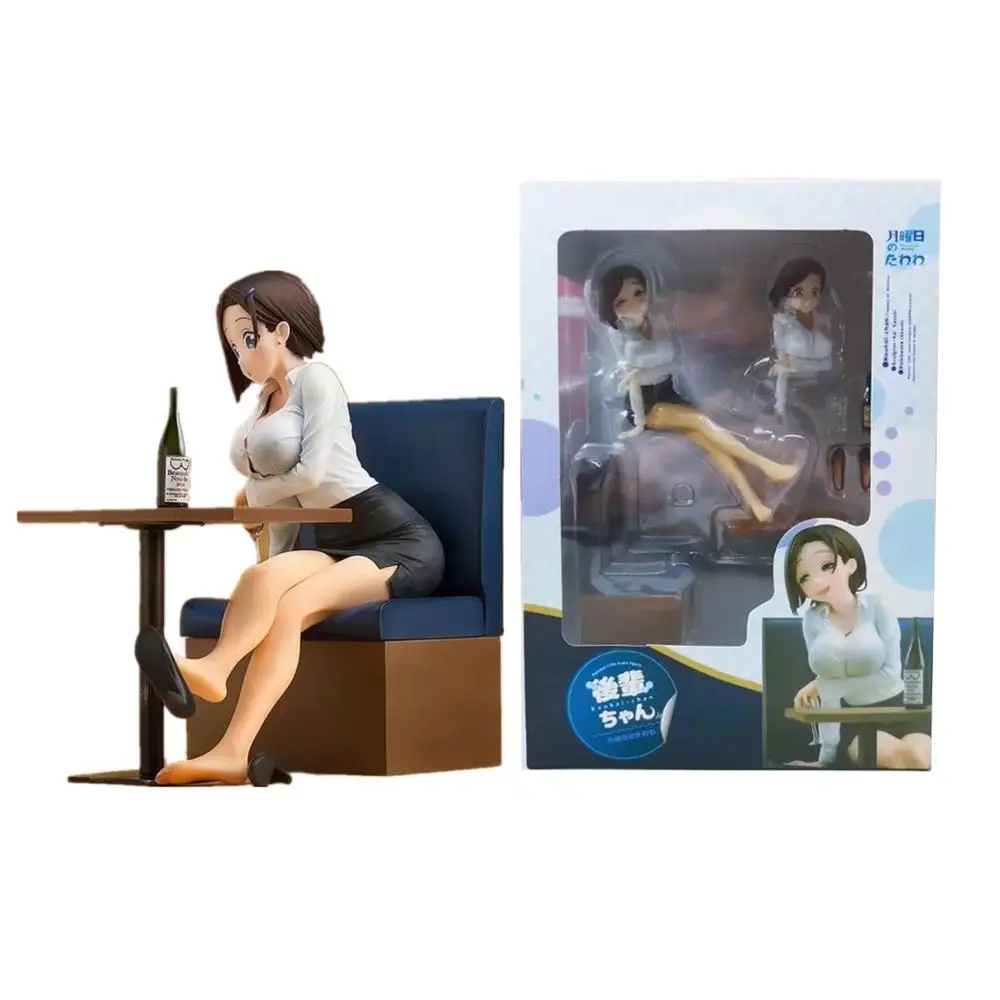 Аниме Tawawa в понедельник Kouhai Chan фигурка сексуальная девушка игрушки 16 см|Игровые