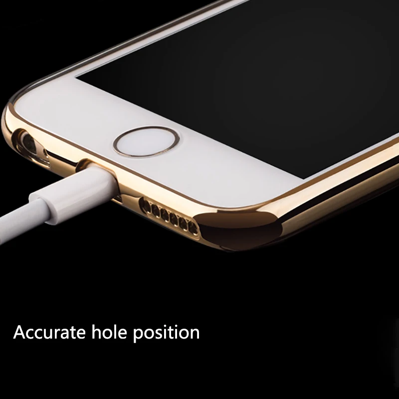 CAPAME 5S для iPhone 6 se 5 чехол из прозрачного силикона милые мягкие Роскошные ультра