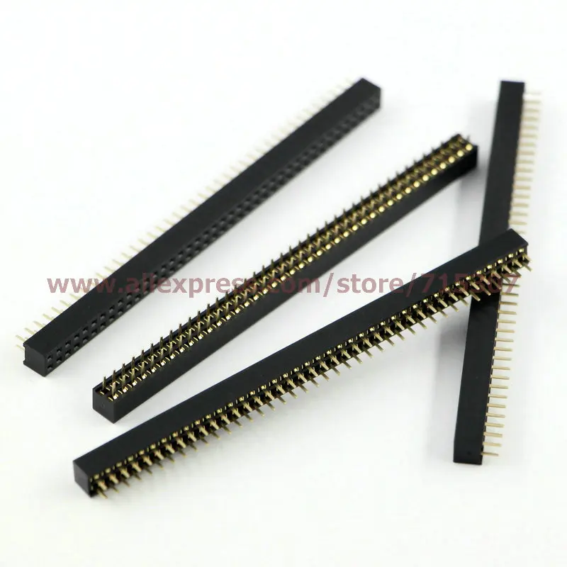 PHISCALE 10 шт. 2x40 Pin 2 0 мм двухрядный гнездовой разъем прямоугольный разъем|l