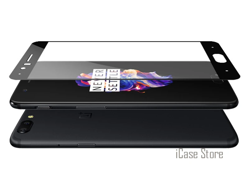 Полностью покрывающее закаленное Стекло Экран протектор для Oneplus 5 1 + A5000 One Plus