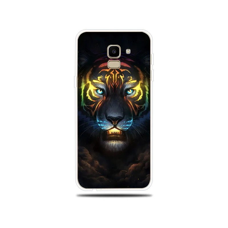 Cheetah Tiger Lion Silicone Case For Samsung Galaxy J1 Mini J2 Pro J3 J5 J7 Prime 2017 2016 2015 J4 J6 J8 2018 Cover Soft |