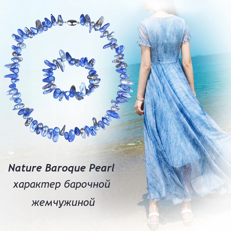 ZHIXI Африканский жемчуг искусственная Свадебная вечеринка натуральный чокер