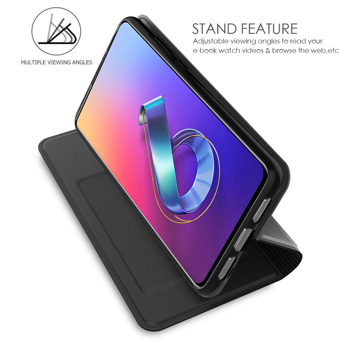 Для Asus Zenfone 6 ZS630KL 6Z чехол из искусственной кожи с откидной крышкой и подставкой Чехол для телефона Asus Zenfone 5 ZE620kl чехол Магнитный держатель для карт