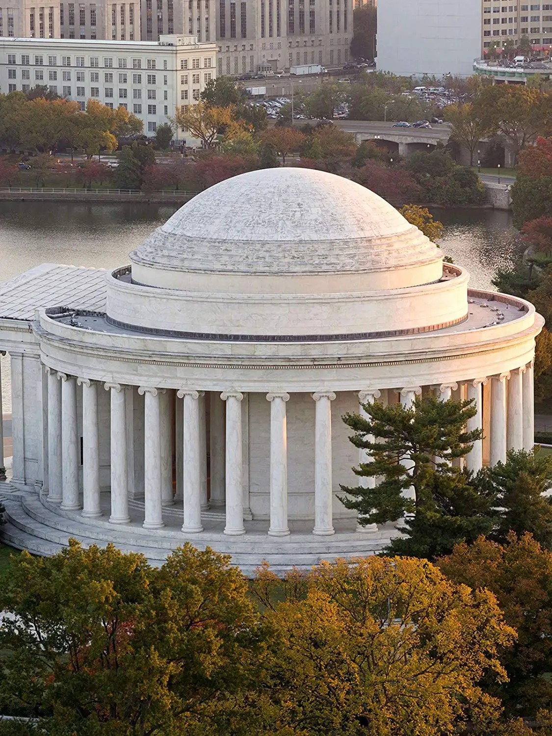 5x7ft греческая архитектура Jefferson Memorial Фотография реквизит для студии фон
