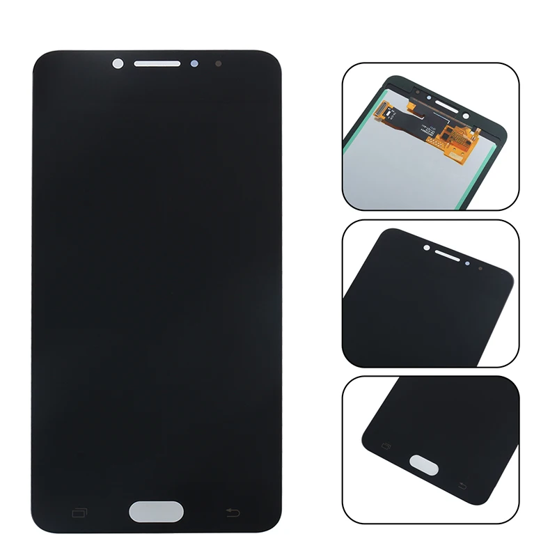Alesser для samsung Galaxy C7 Pro C7010 ЖК-дисплей и сенсорный экран 5 7 &quotрегулировка яркости с