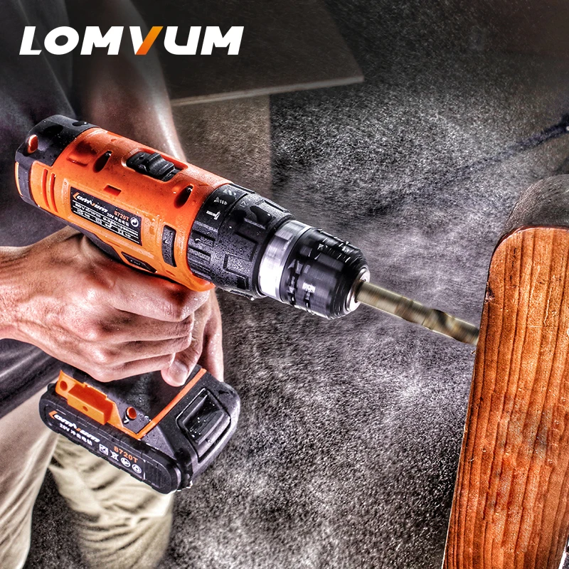 LOMVUM 20 в Электрическая аккумуляторная многофункциональная Аккумуляторная дрель
