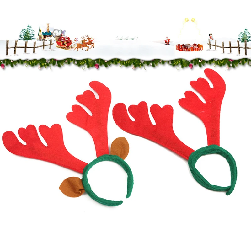 1 шт Рождество обруч для волос с оленьими рогами пасхальное вечерние DIY Для женщин