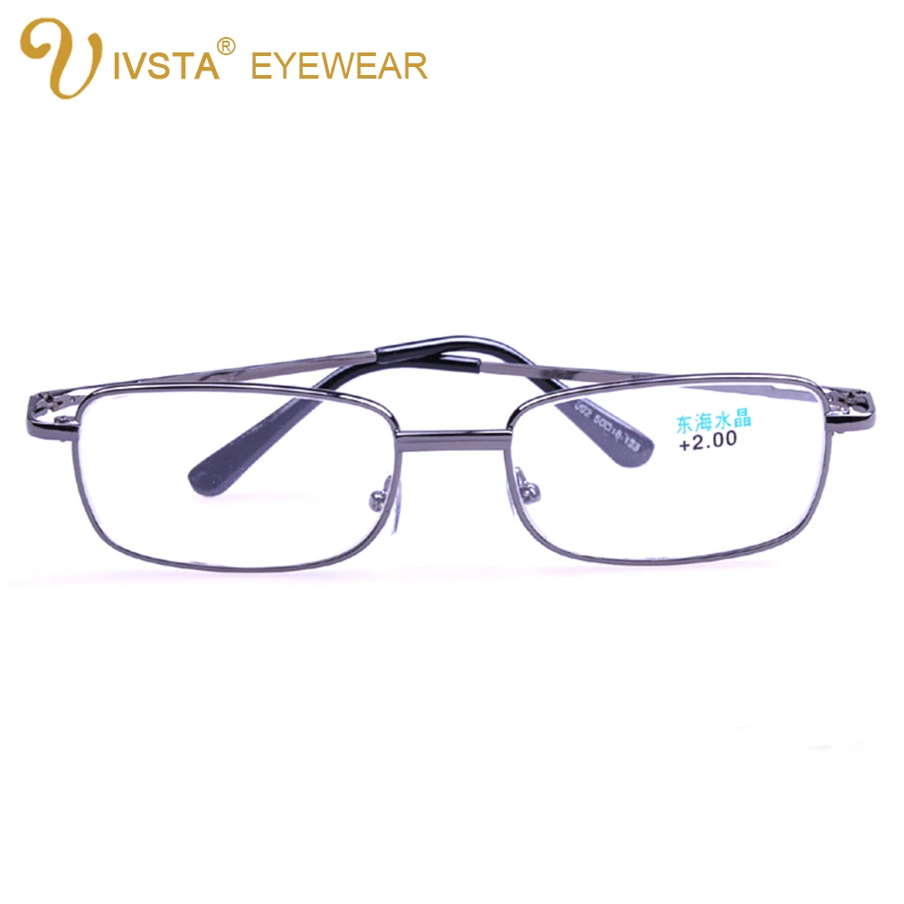 IVSTA металлическая оправа очки для чтения женские взрослых и родителей мужские