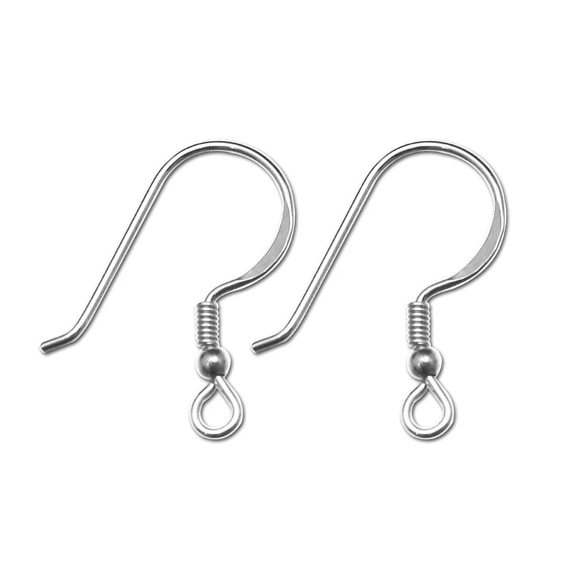 Beadsnice ID25404 925 стерлингового серебра застежки для сережек для изготовления ювелирных изделий 10 пар в партии