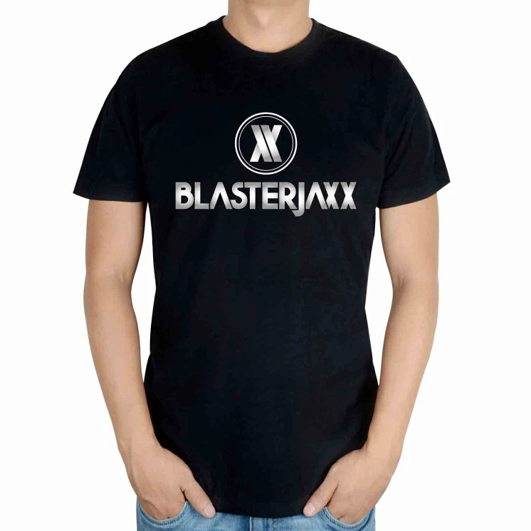 6 видов сзади летние Стиль BLASTERJAXX логотип бренда DJ мастер ММА принт 3D хлопковая