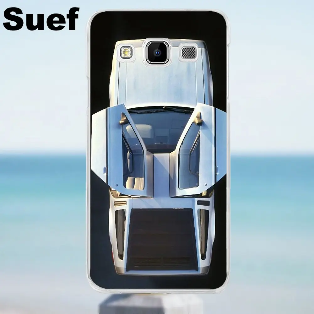 Delorean Time Machine Для Galaxy Alpha Core Prime Note 2 3 4 5 S3 S4 S5 S6 S7 S8 mini edge Plus Мягкий чехол для телефона