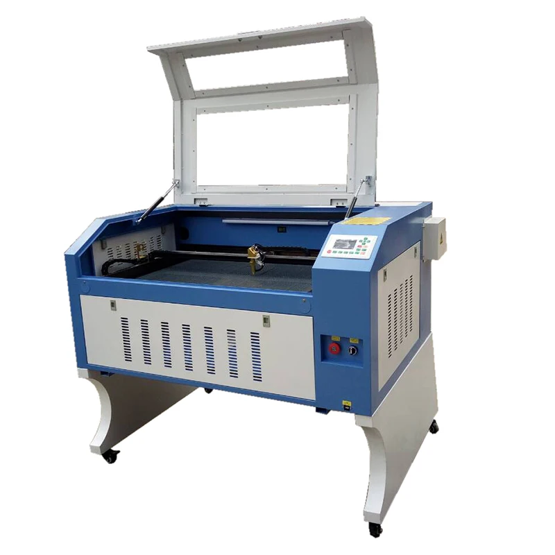 6090 80W laser wood engraving machine price good Ruida system crystal acrylic engraver | Инструменты
