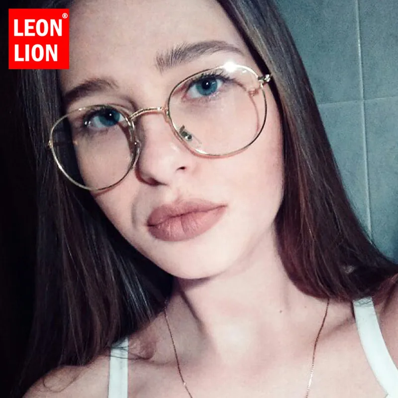 Солнцезащитные очки LeonLion в металлической оправе UV400 для мужчин и женщин