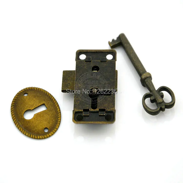 Античный китайский ящик зеленый бронзовый Европейский античный медный шкаф